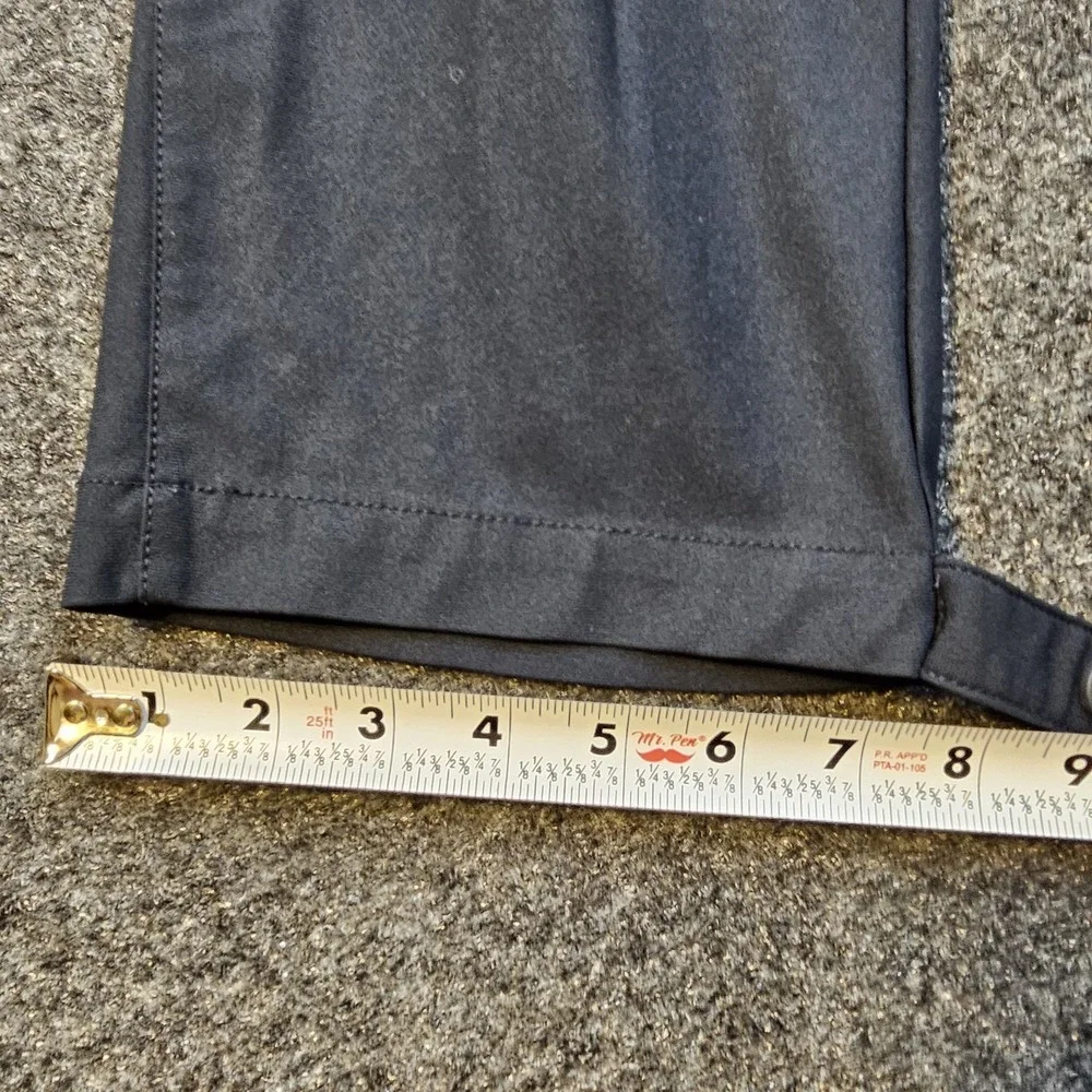 Banana Republic Aiden Fit Pants Mens 33x32 Navy‎ Blue Performance Golf Travel